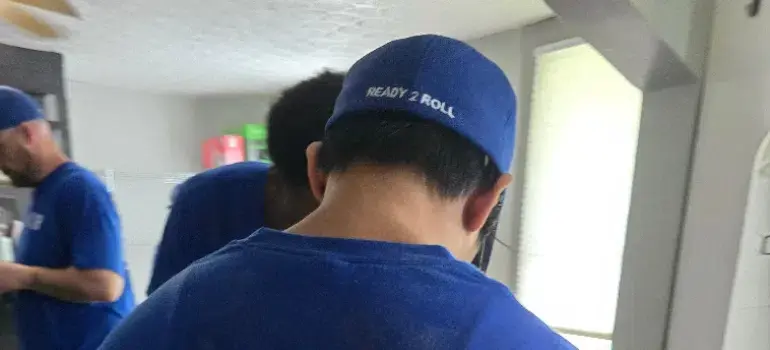 ready 2 roll logo on back of movers hat