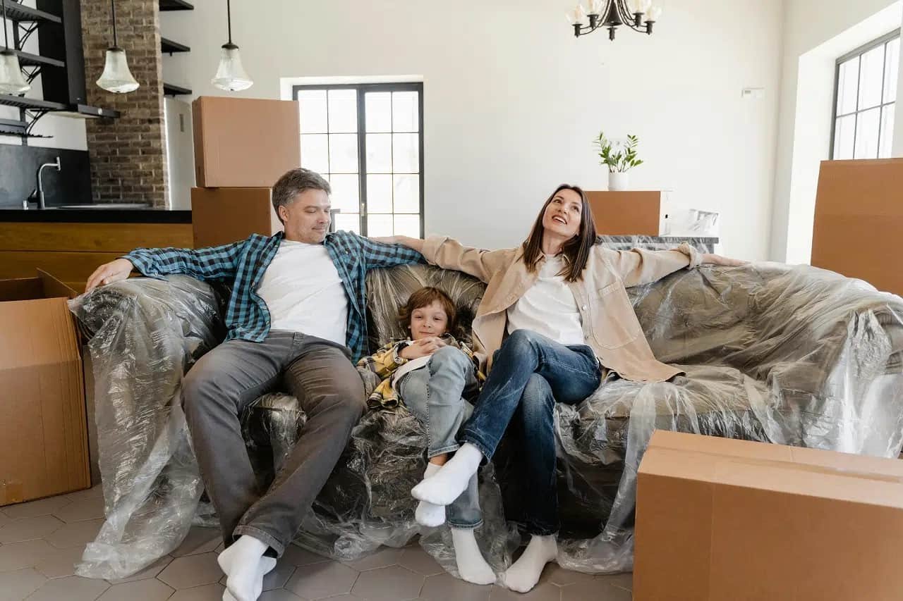 a family that just finished with moving during the school year in Cincinnati