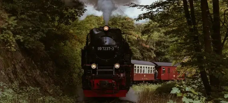 Family-Friendly Things to Do in Lebanon Ohio 1 Riding on vintage road rail, one of the most fun things to do in Lebanon Ohio.