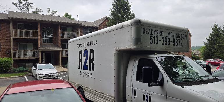 Moving into a West Chester HOA neighborhood: Rules to check before move day 3 a white moving truck people need when moving into a West Chester HOA neighborhood