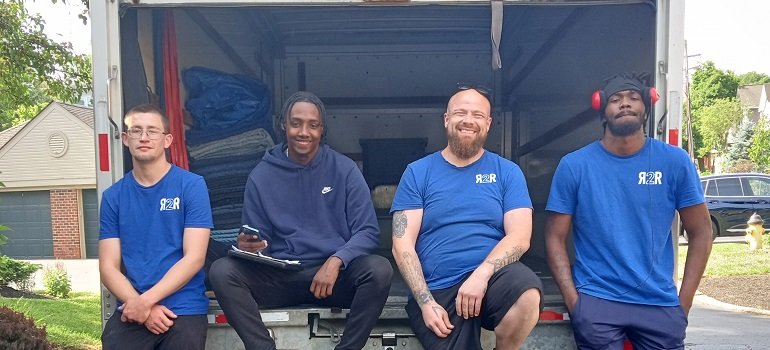 a team of movers who knows what the best way to pack books for moving is